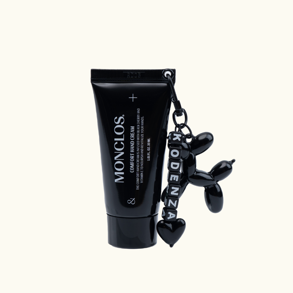 MONCLOS COMFORT Hand Cream- Wood Land+Key Ring & Letter