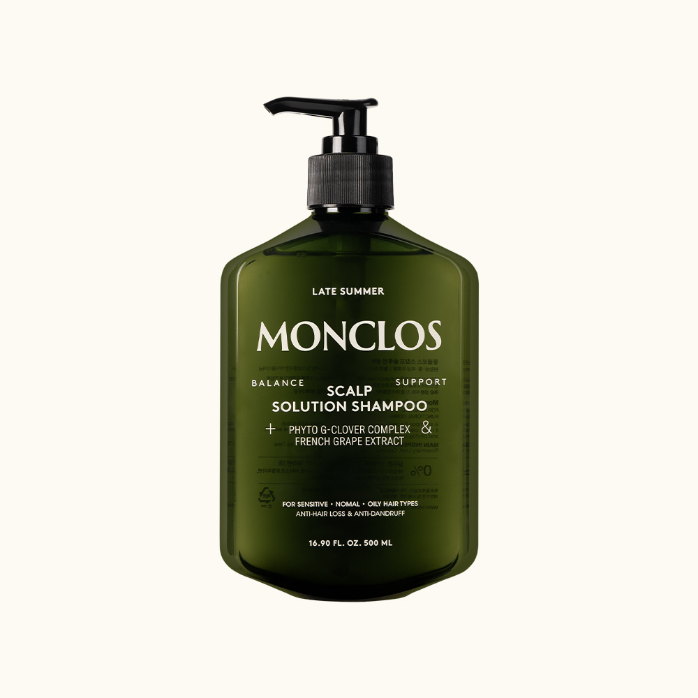 monclos Rebalancing Scalp Solution Shampoo 500ml